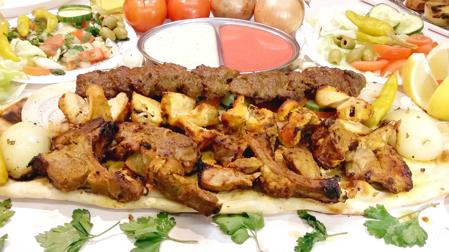 Special Mixed Kebabs